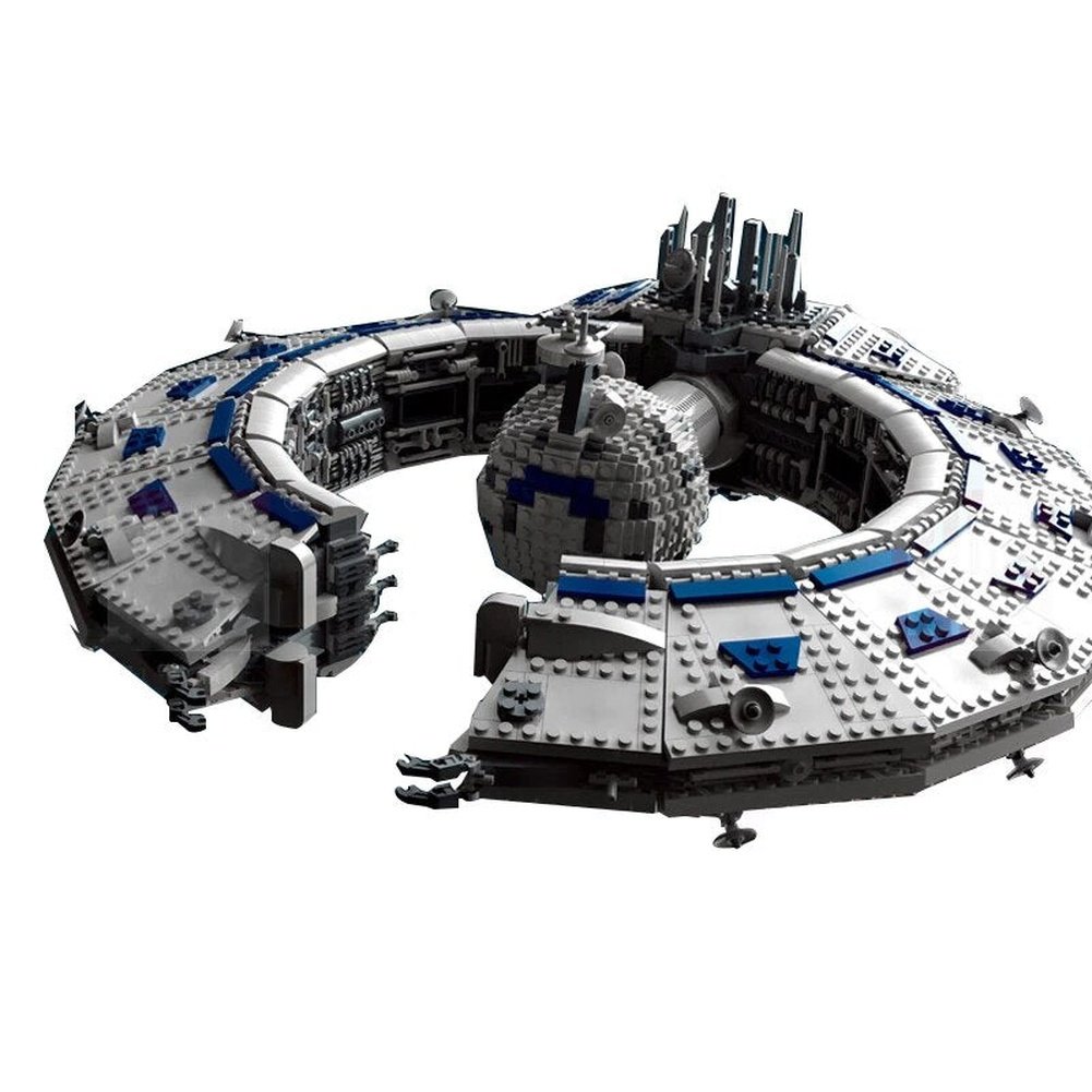 MK 21008 Star Toys Wars MOC-13056 Class Battleship (Droid Control Ship) Building Blocks Kids Christmas Toys Gifts Jurassic Bricks