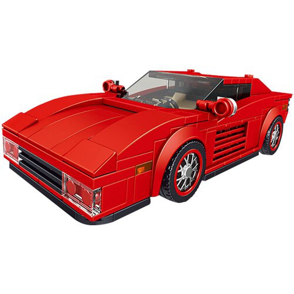 MK 27001 Technical Car Building Toys The Sport Speed Racing Car Model With Display Box Assembly Bricks Christmas Gifts Jurassic Bricks