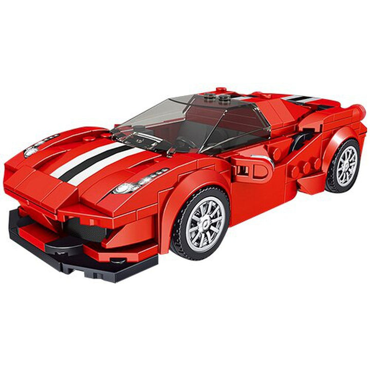 MK 27001 Technical Car Building Toys The Sport Speed Racing Car Model With Display Box Assembly Bricks Christmas Gifts Jurassic Bricks