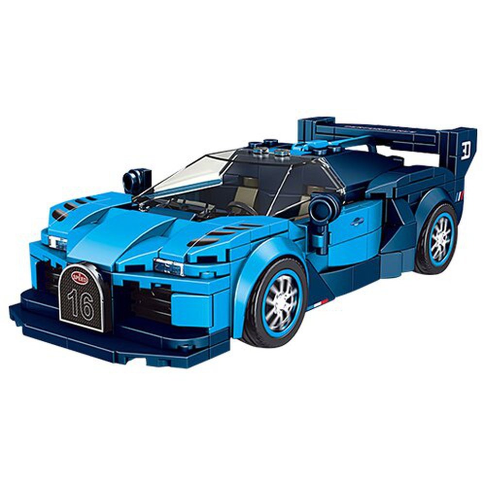 MK 27001 Technical Car Building Toys The Sport Speed Racing Car Model With Display Box Assembly Bricks Christmas Gifts Jurassic Bricks