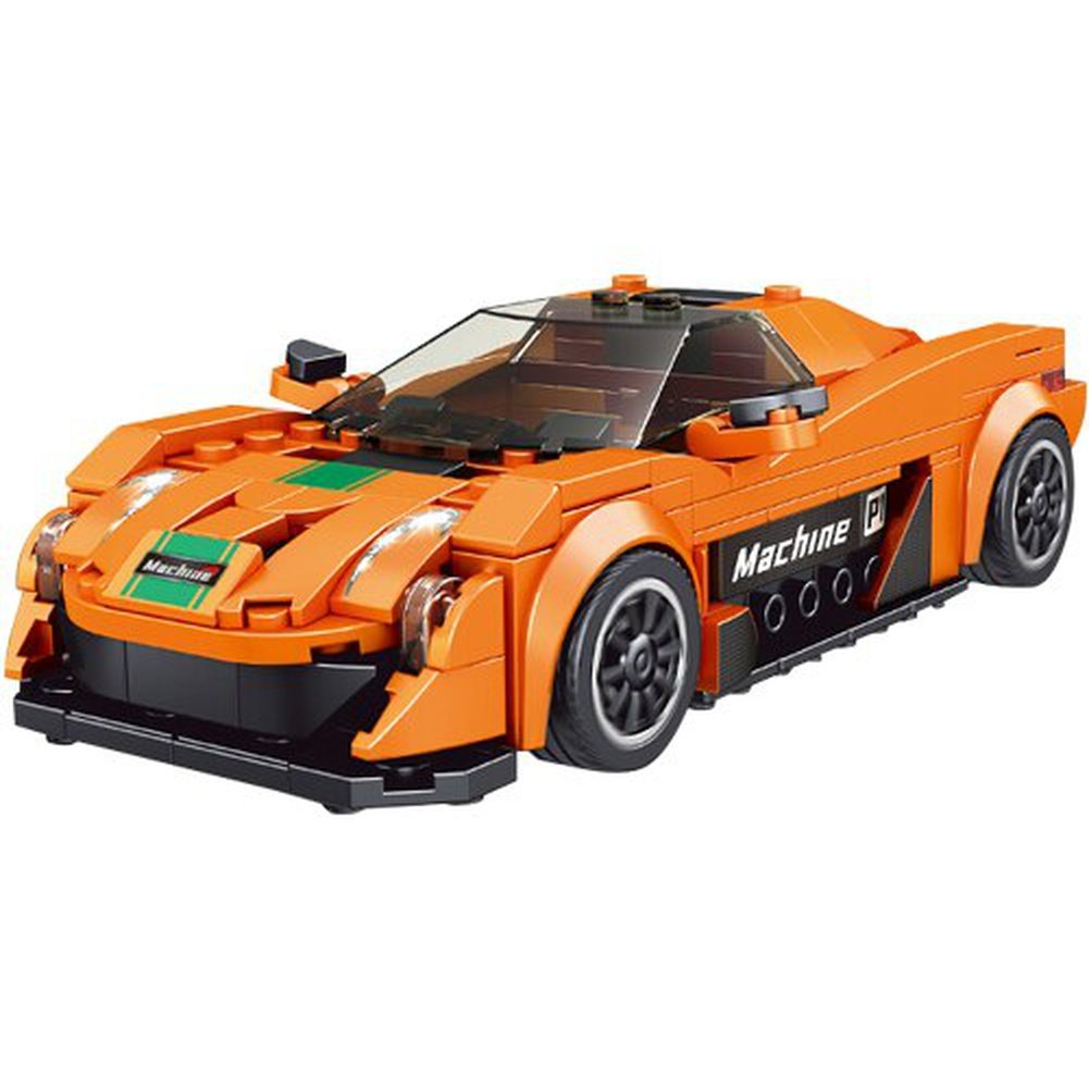 MK 27001 Technical Car Building Toys The Sport Speed Racing Car Model With Display Box Assembly Bricks Christmas Gifts Jurassic Bricks