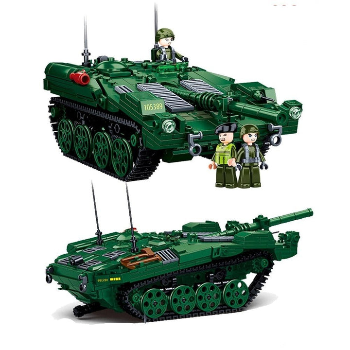 MK WW2 Military Tank Army Friends Armored Vehicle MK Building Bricks Classic Moc Blocks Action Figures Toy Boys Gift Jurassic Bricks