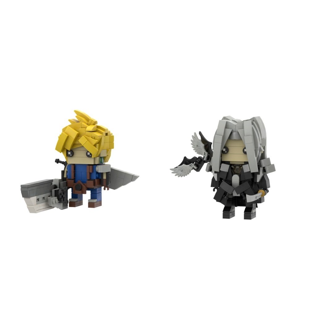 MOC Animal Model Final Bird Chocobo Building Blocks Set Idea Assemble Cloud Strife And Sephiroth Toys For Children Birthday Gift Jurassic Bricks