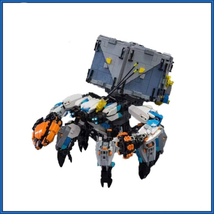 MOC Building Block Horizoned Shell Walkerd Technology Bricks Star Games Hermit Crab Model DIY Assembly Children's Toys Gifts Jurassic Bricks