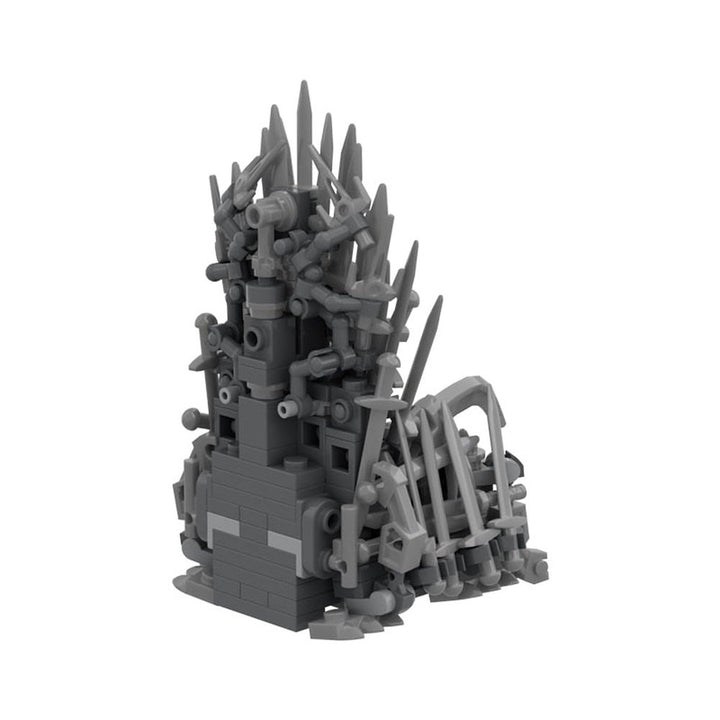 MOC Famous Movie The Iron Sword King Games Building Blocks Magic Rotating Throne Figures Idea Building Blocks Children Toy Gifts Jurassic Bricks