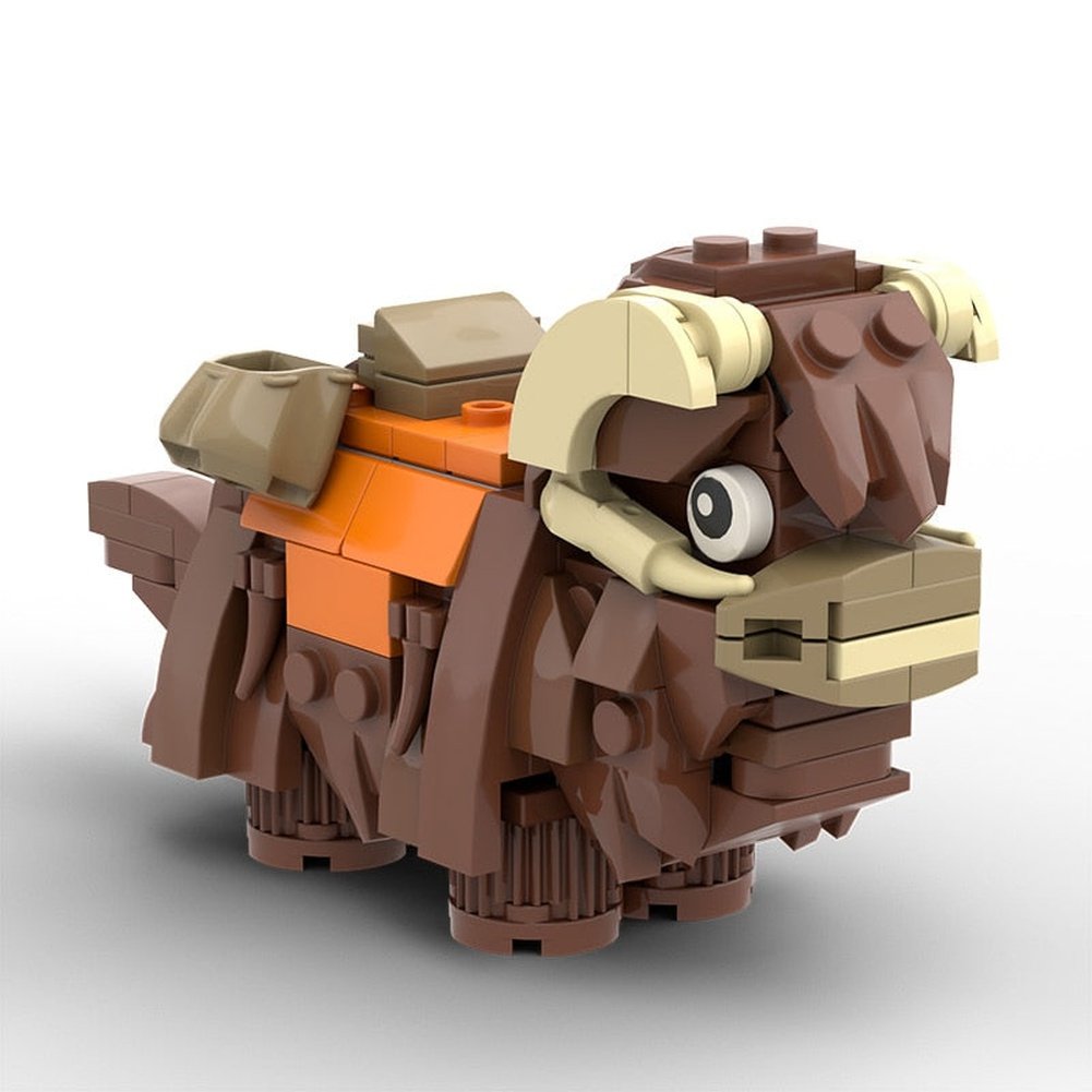 MOC NON  MOC Medium Size 56873 Cow Model Building Blocks High-tech DIY Assemble Education Idea toys    183pcs