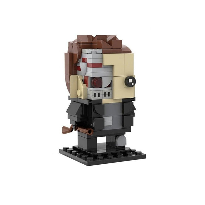 MOC Terminators T-800 Bone Brickheadz Building Blocks Robot Action Figures Mechanical Bricks Model Battle Toys Children Gifts Jurassic Bricks