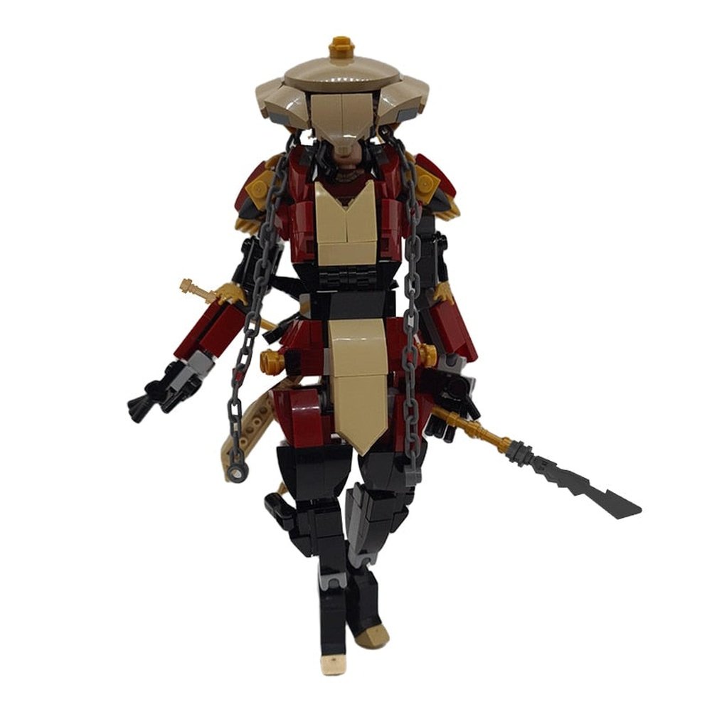 MOC The Nobushi Alt Mecha Ninja Building Block Set Knight-Errant Ronin Samurai Swordsman Robot Bricks Toy Children Birthday Gift Jurassic Bricks