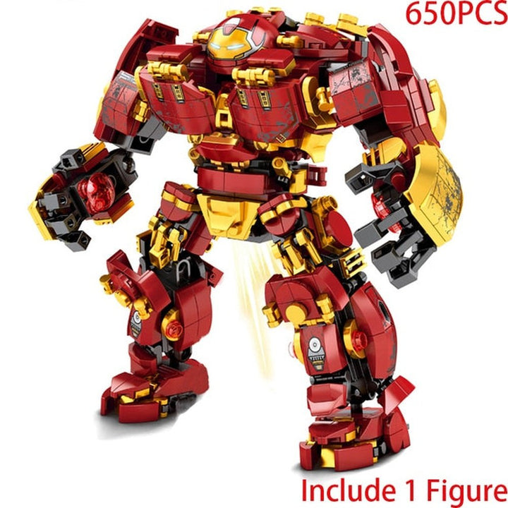 MOC NON  Super Hero Superhero Movie Carnage Battle Venom VS Spiderman Model Building Blocks Bricks Sets Figures Kids toys