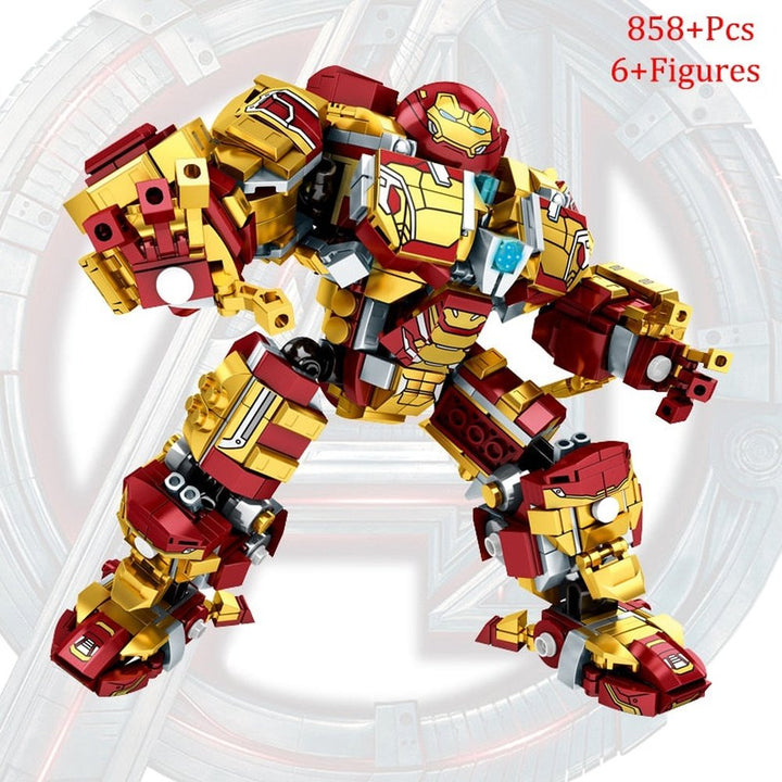 MOC NON  Super Hero Superhero Movie Carnage Battle Venom VS Spiderman Model Building Blocks Bricks Sets Figures Kids toys