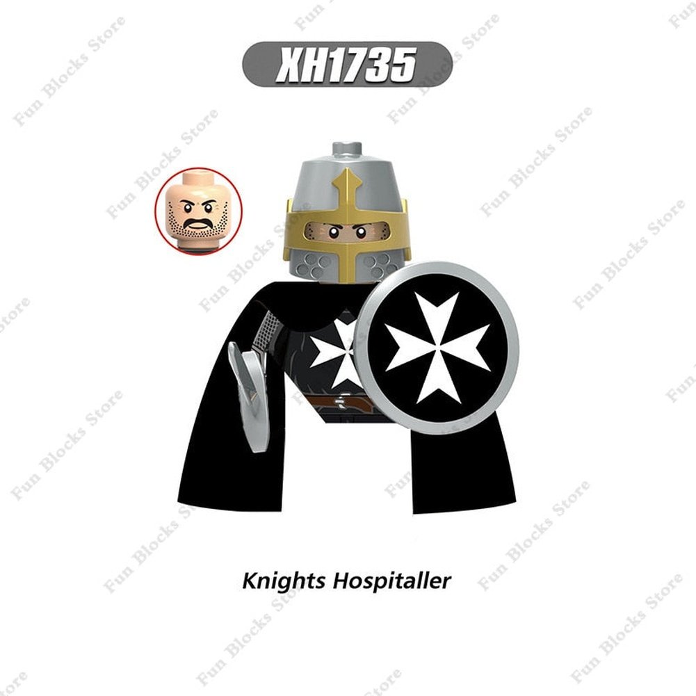 Military Minfigure Minifig Medieval Figures Building Blocks Roman Spartan Soldier Bricks Helmet Sword Accessories MOC Gifts Toys Jurassic Bricks