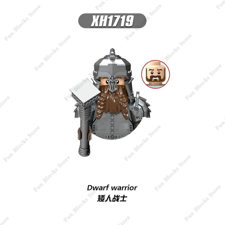 Military Minfigure Minifig Medieval Figures Building Blocks Roman Spartan Soldier Bricks Helmet Sword Accessories MOC Gifts Toys Jurassic Bricks