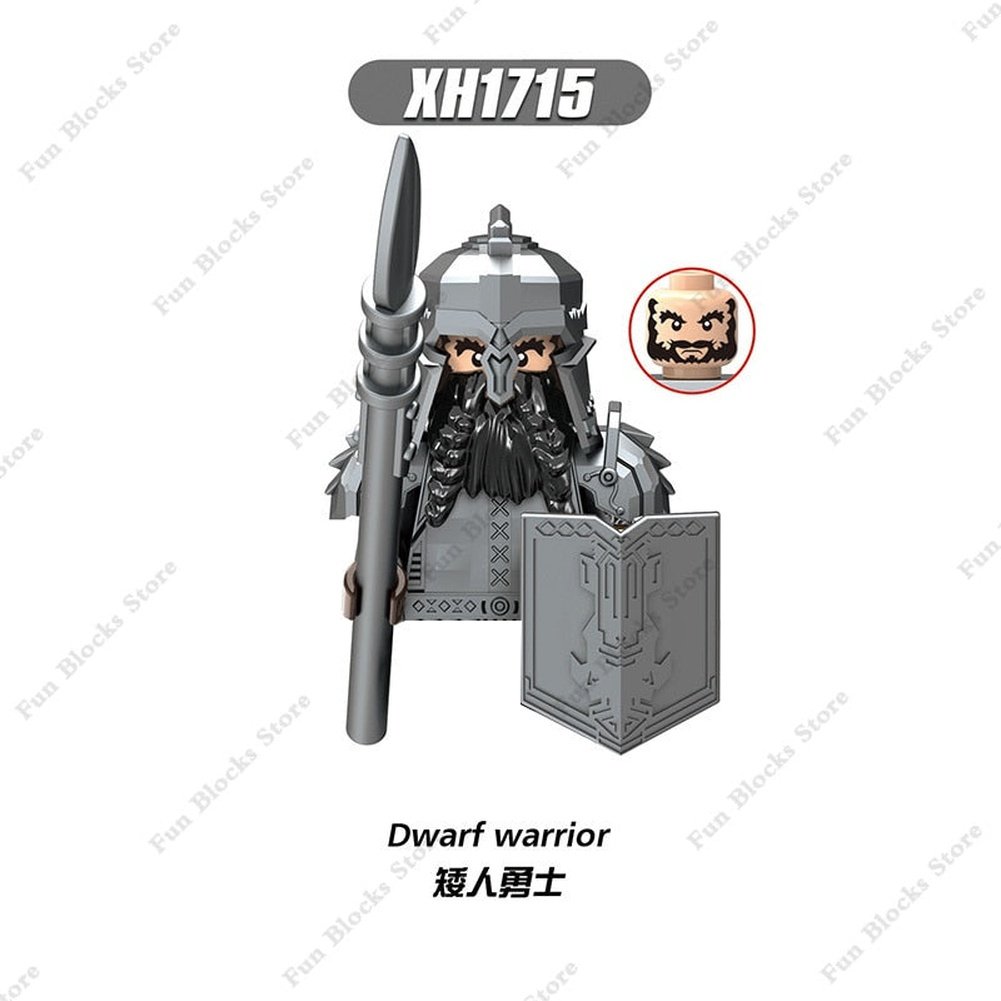 Military Minfigure Minifig Medieval Figures Building Blocks Roman Spartan Soldier Bricks Helmet Sword Accessories MOC Gifts Toys Jurassic Bricks