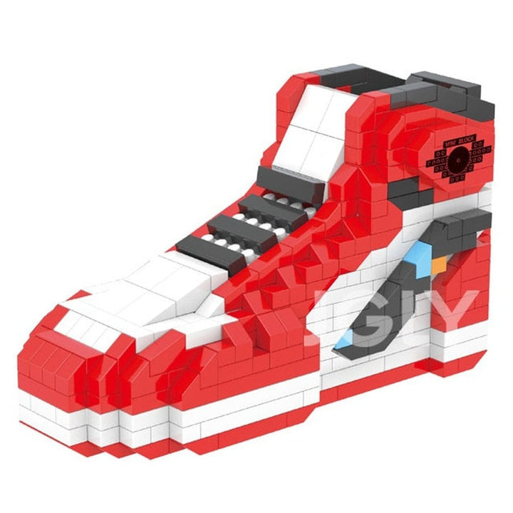 Mini Building Block Boys Sport Basketball Shoes Sneakers Model Anime DIY Buliding Bricks For Blocks Toy Kids Gifts Toys Assembly Jurassic Bricks