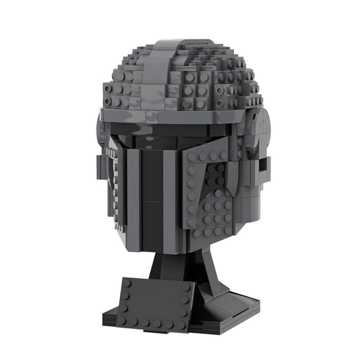 Moc Space Wars Hunter Samurai Helmet Building Blocks movies Helmet Boushh Collection Constructor Bricks Children Toy Gift Jurassic Bricks