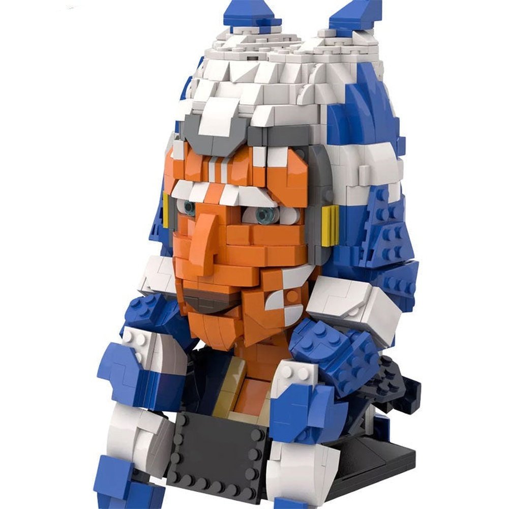 Moc Space Wars action figures Helmet Collection Bust Building Blocks Set Movie Ideas Bricks Assembly Toys for Children Xmas Gift Jurassic Bricks