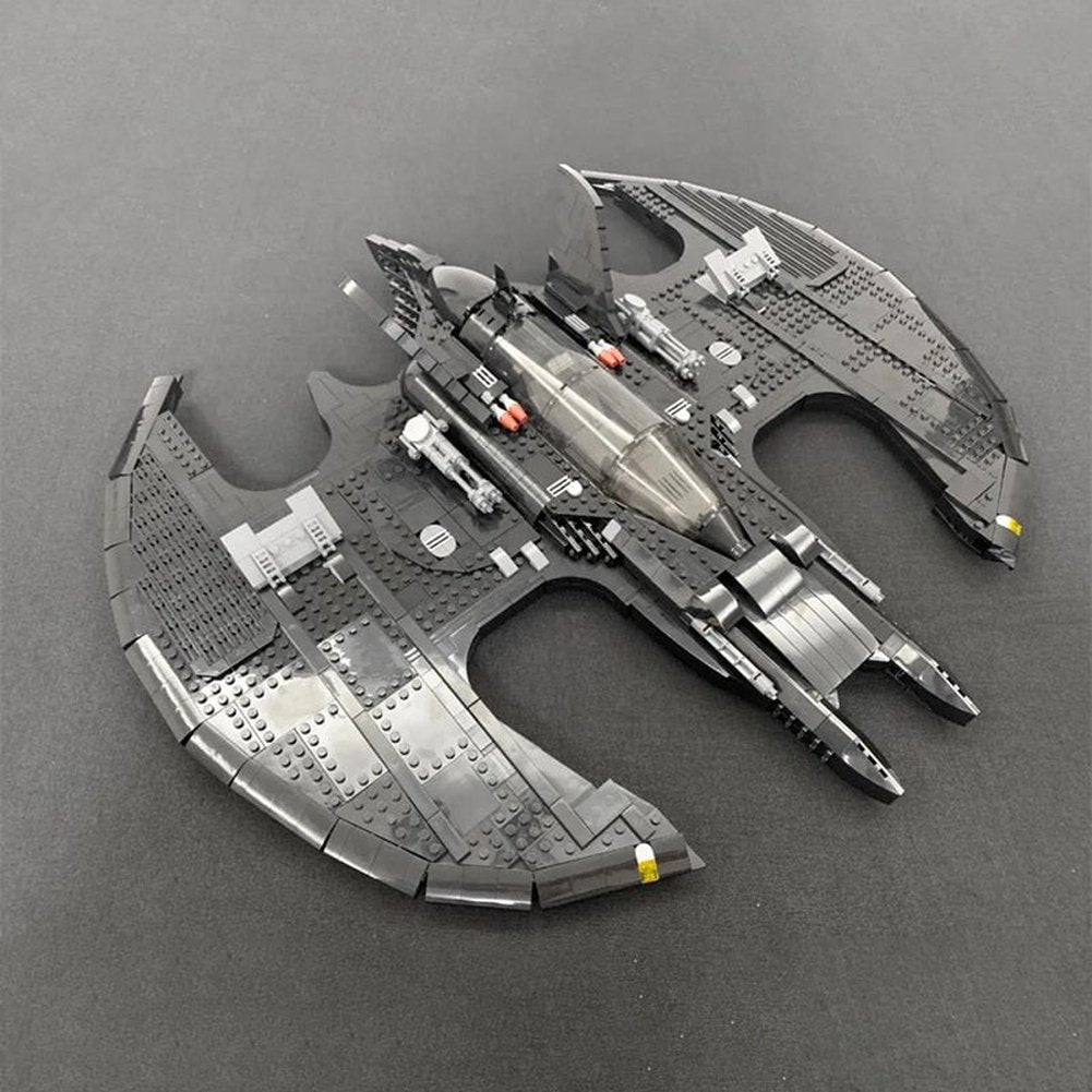 MOC NON LEGO Movie Hero Classic Spaceship 50006 Model 1989 Bat Wing 2363pcs Building Blocks Bricks Toys   Set Compatible 76161