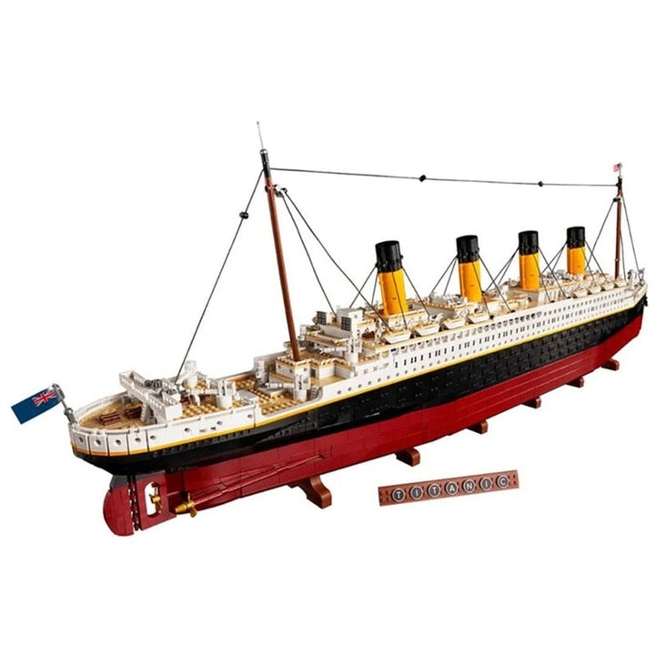 MOC NON LEGO Movie Titanic Building Blocks Large Cruise Boat Ship Steamship Model Bricks Classic 3D Model Toy Assembly Brick 2022 New