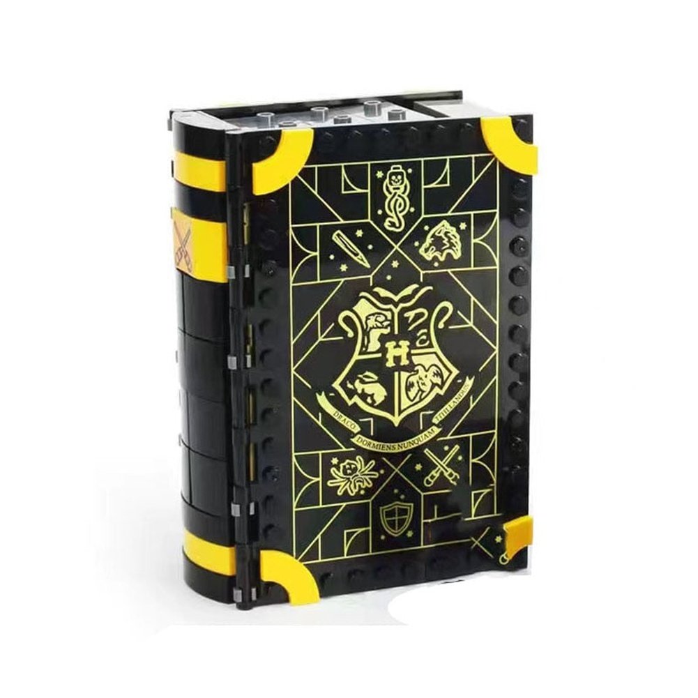 NEW Harris School Magic Castle Book Building Block Magical Knights Forbidden Forest Potterly Brick Toys For Kid Children Gifts Jurassic Bricks