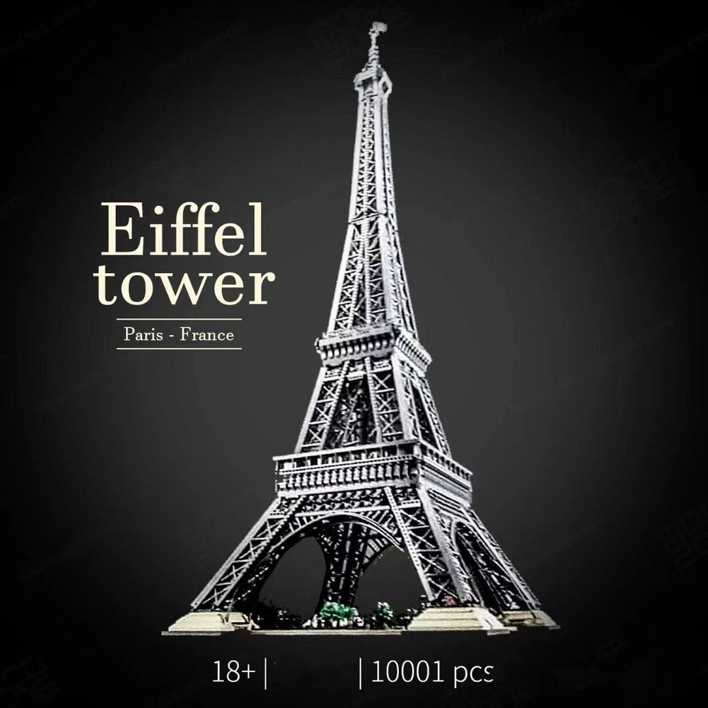 MOC NON LEGO NEW PARIS The Eiffel Tower World / AT-AT / Falcon /  Titanic famous architecture 10001pcs Building Blocks Bricks Compatible 10307 75313