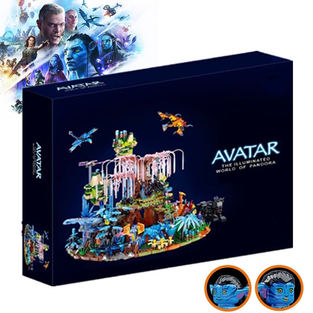 New 2878PCS Disney Avatar The Illuminated World of Pandora Stars Space Wars Building Blocks Bricks Toys Kids Adult Child Gift Jurassic Bricks