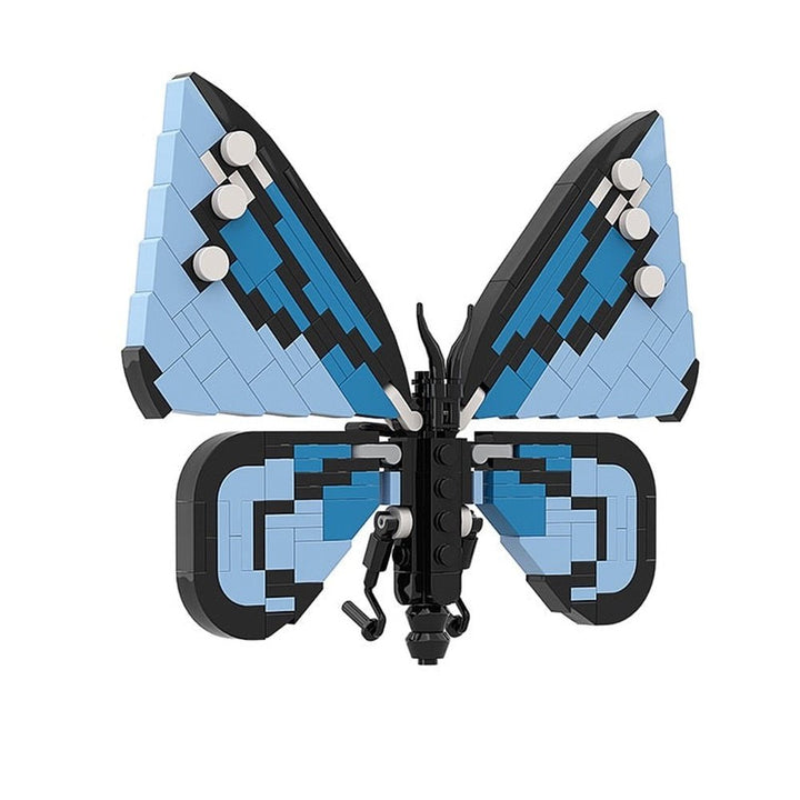 New Moc Creative Building Blocks Butterfly Sunning its Wings Model Assembly Bricks Set Educational Puzzle Kid Toys Brithday Gift Jurassic Bricks