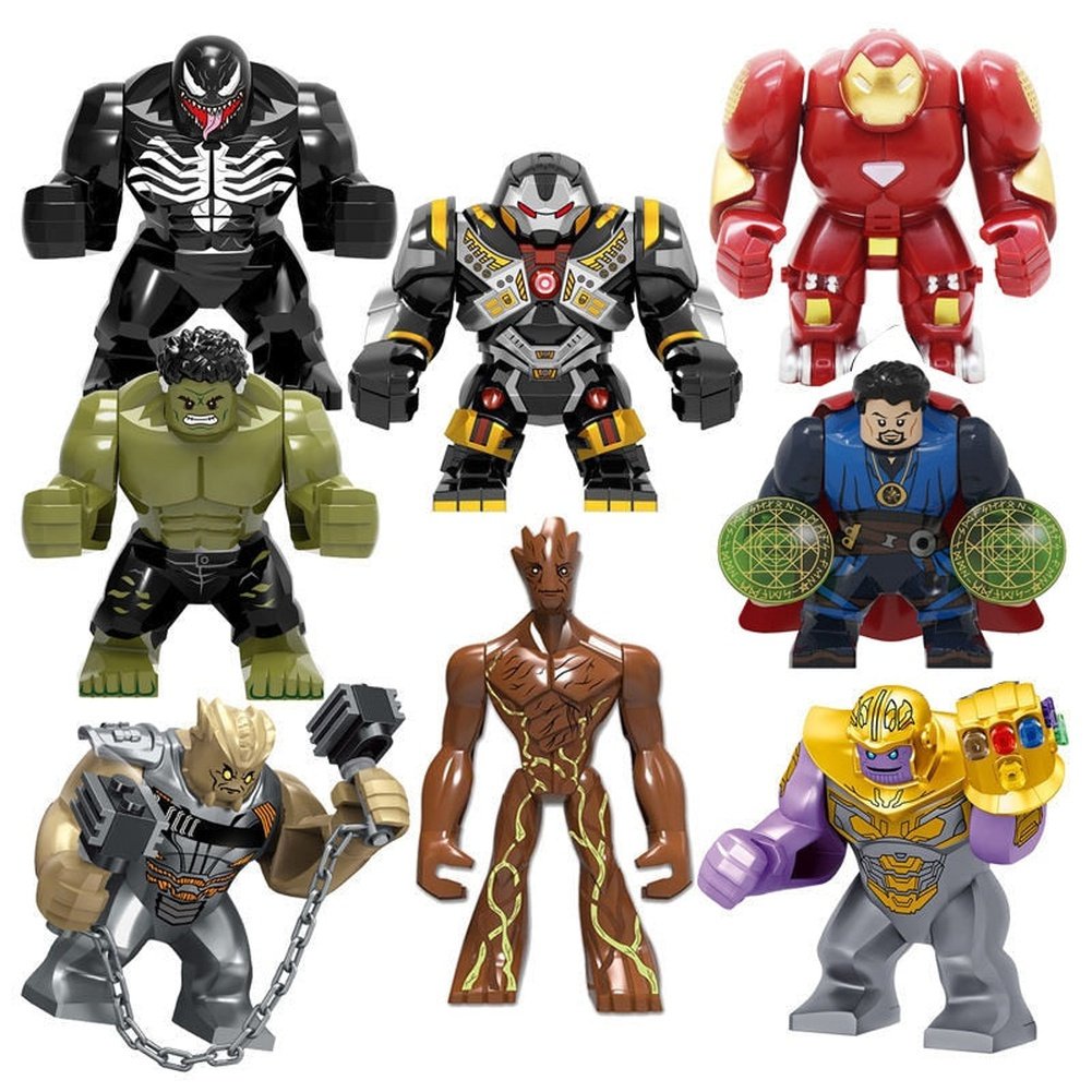 New Toy Wolverine Heroes Building Blocks Figures Sets Christmas Toys For Children Gifts Jurassic Bricks