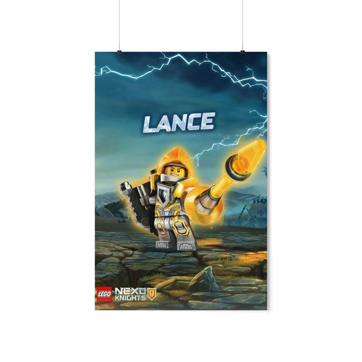 Nexo Knights LEGO Movie Wall Art POSTER ONLY Jurassic Bricks