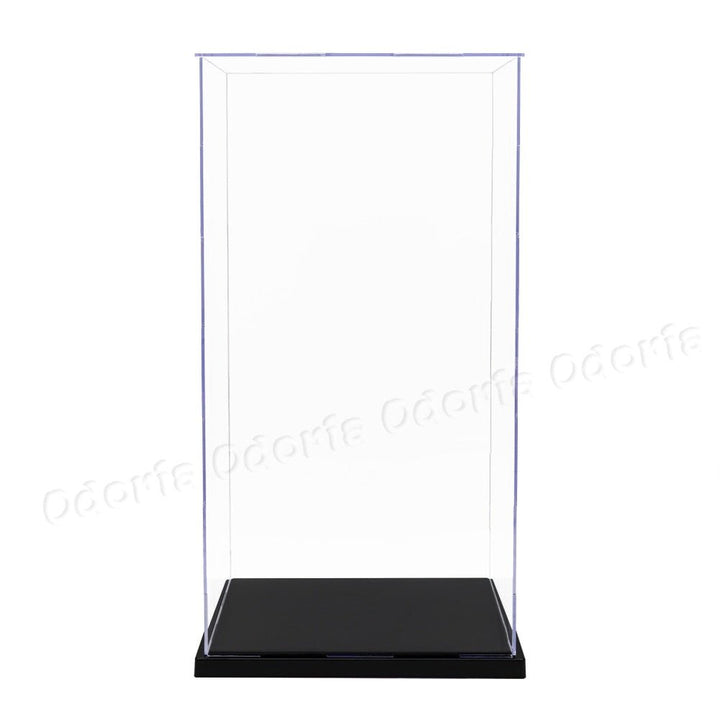 Odoria 21/24/31/37/40cm Acrylic Display Case Large Dustproof Clear Box Cabinet 1/87 1/35 Action Figures Collectibles Model Doll Jurassic Bricks