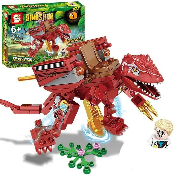 MOC  Compatible  Prehistoric Planet Jurassic Age Dinosaur Brick Compatible dinosaur Developmental Toy Building Block Brick Toys  Boy