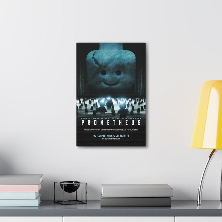 Prometheus LEGO Movie Wall Art Canvas Art With Backing. Jurassic Bricks