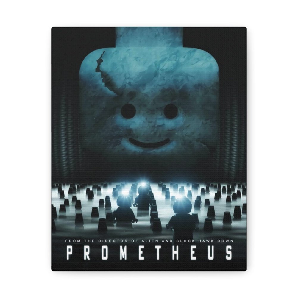 MOC NON LEGO Prometheus LEGO Movie Wall Art Canvas Art With Backing.