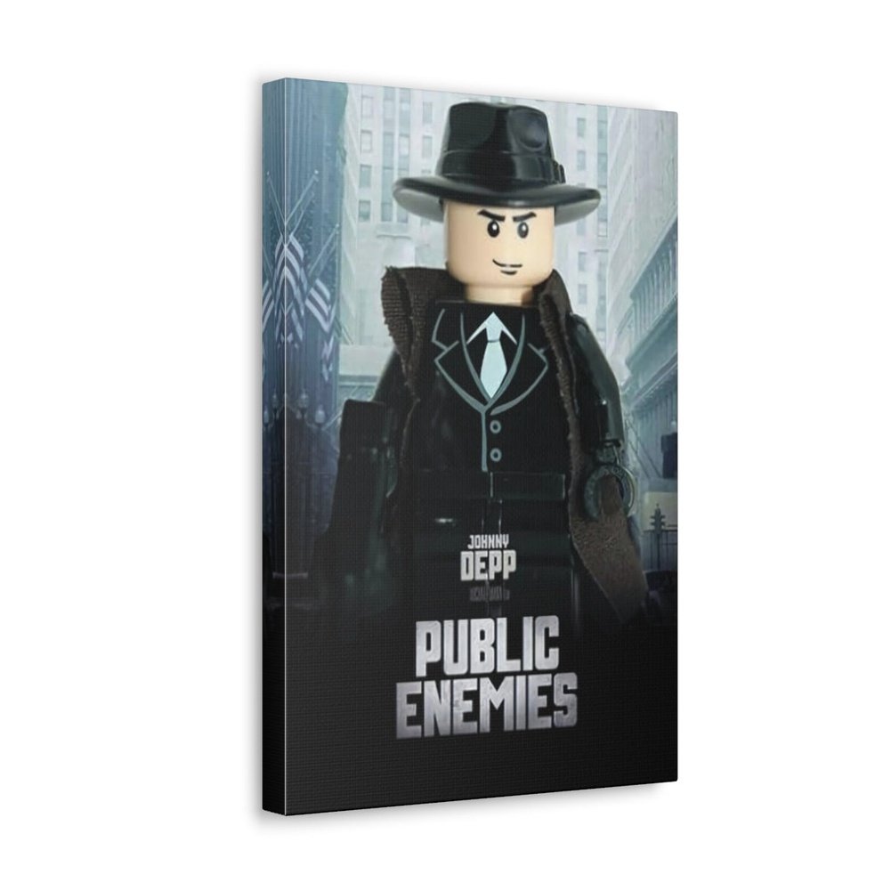 Public Enemies LEGO Movie Wall Art Canvas Art With Backing. Jurassic Bricks