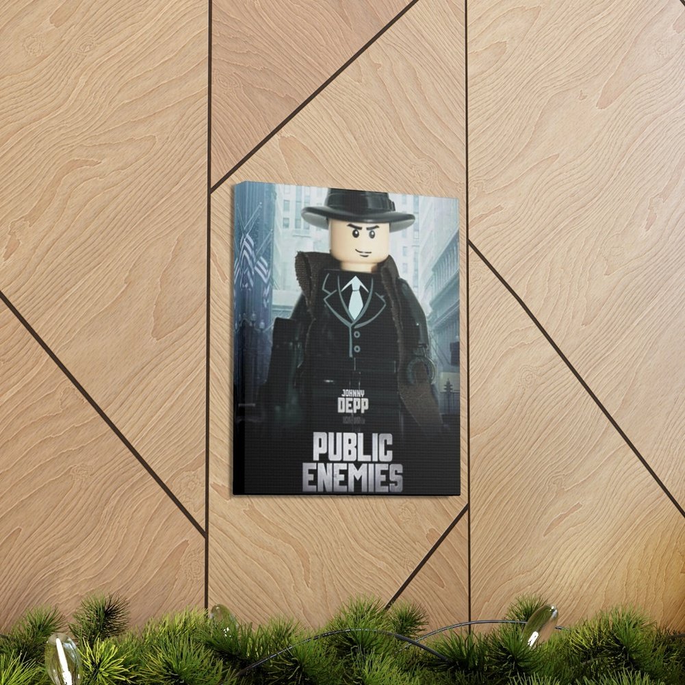 Public Enemies LEGO Movie Wall Art Canvas Art With Backing. Jurassic Bricks