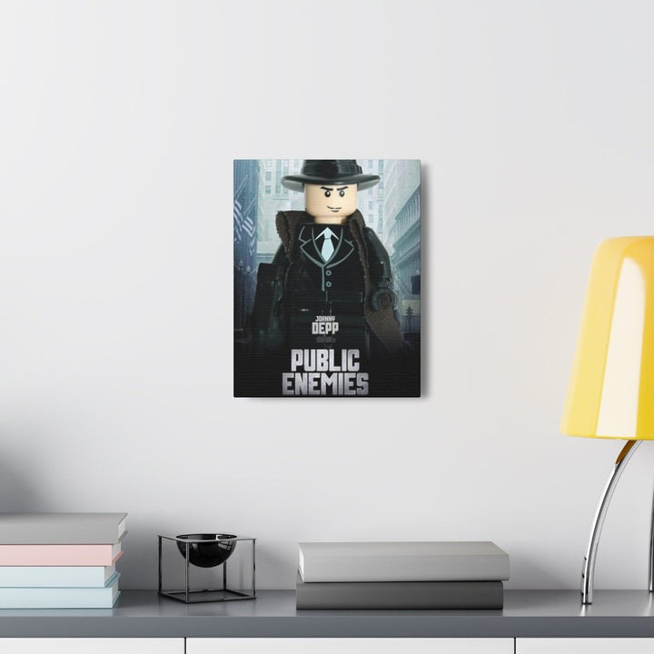 Public Enemies LEGO Movie Wall Art Canvas Art With Backing. Jurassic Bricks