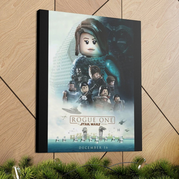 Rouge One Star Wars LEGO Movie Wall Art Canvas Art With Backing. Jurassic Bricks