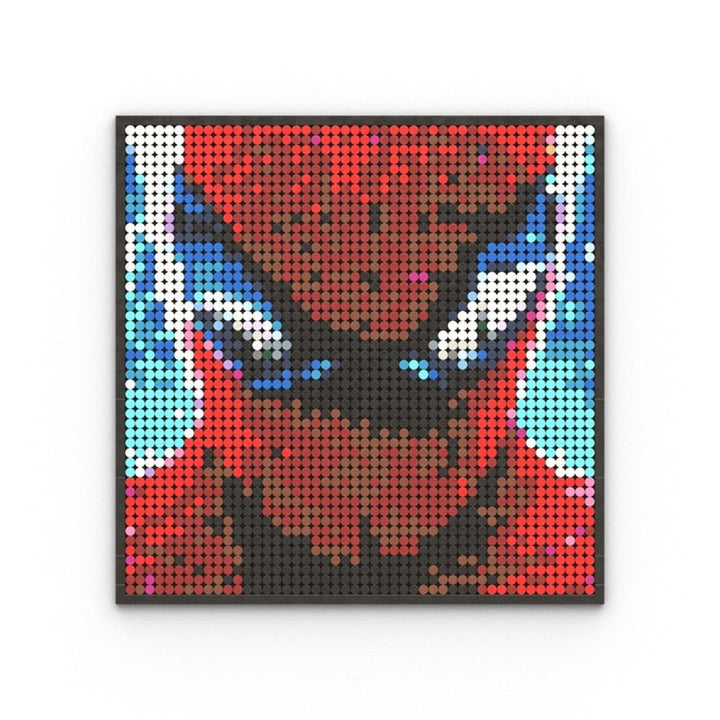 MOC NON LEGO Super Hero / Villain  Movie Pixel Art Mosaic Building Blocks Toys Bricks MOC Mural DIY Movie