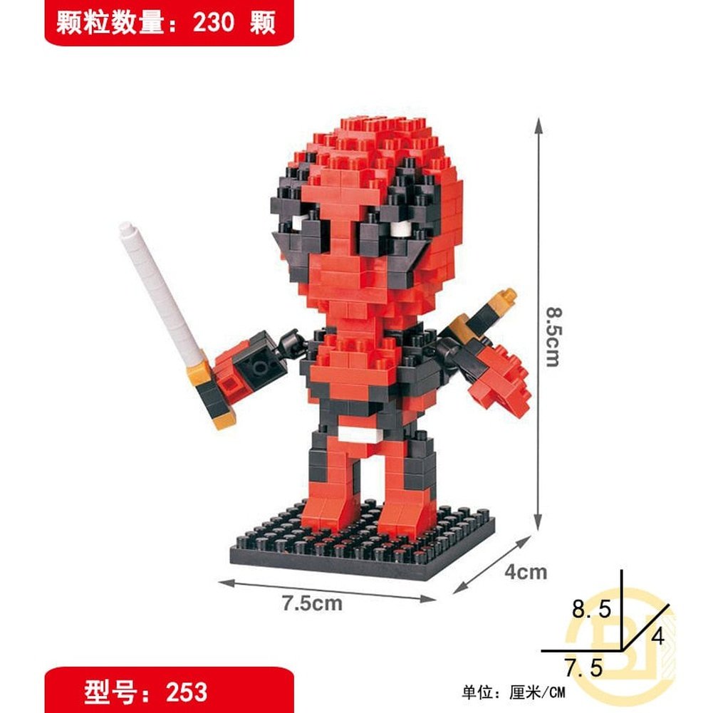 MOC NON  Block Cartoon Anime Super Hero Avengers Superhero Iron Man Captain America Spider Toy DIY Building Bouwstenen Speelgoed