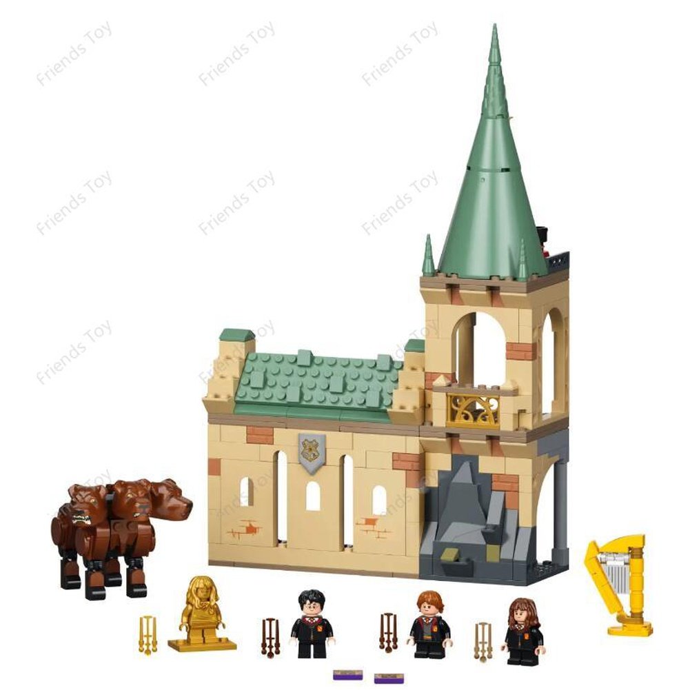 MOC NON LEGO Harry Potter Wizards 35 Different Sets: Chess Knight Bus Great Hall Tower Castle Office Willow Express 4 Privet Drive Burrow Blocks