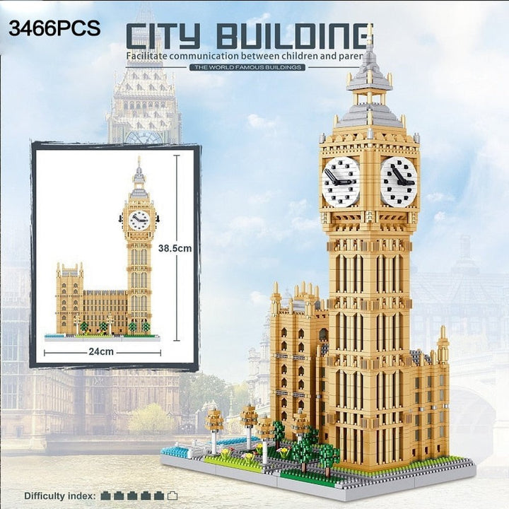 MOC NON LEGO Harvard School MIT Cambridge College Tokyo Campus Princeton and Oxford UK University Cathedral Model Building Block Toys