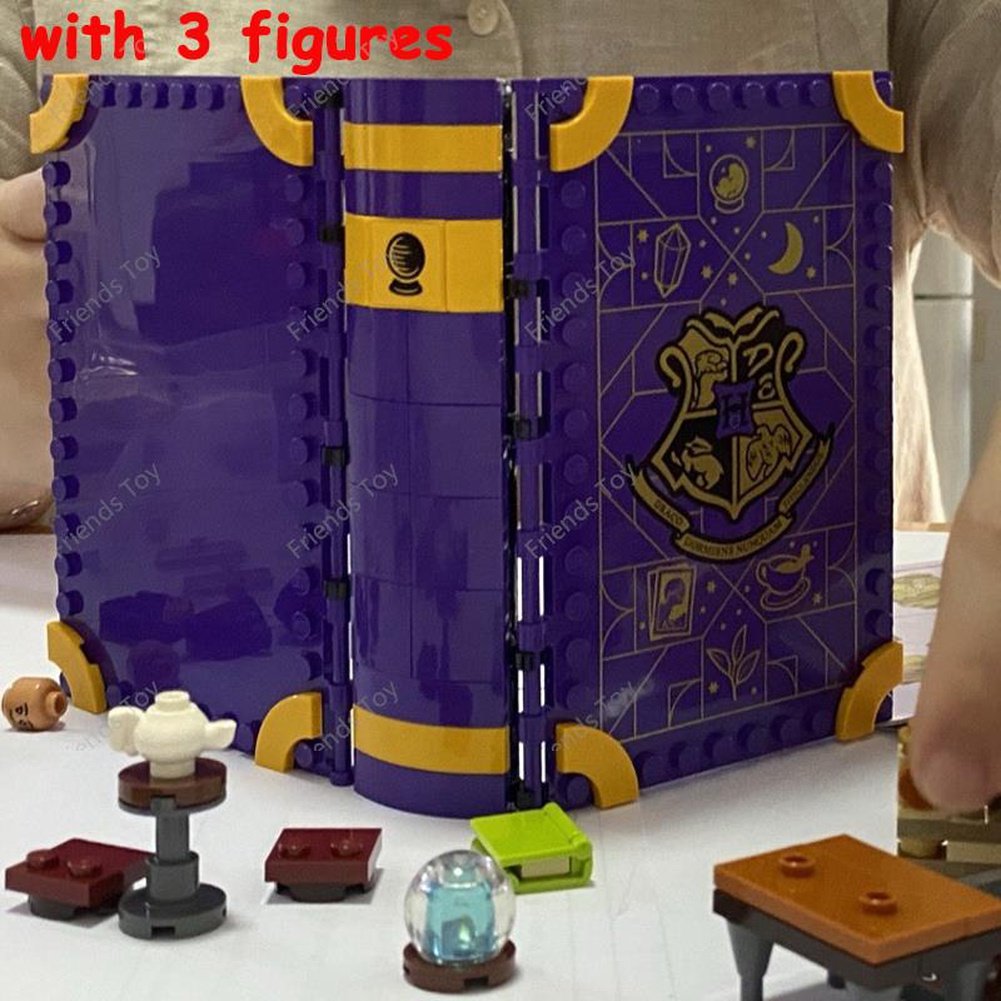 MOC NON LEGO Harry Potter Wizards 35 Different Sets: Chess Knight Bus Great Hall Tower Castle Office Willow Express 4 Privet Drive Burrow Blocks