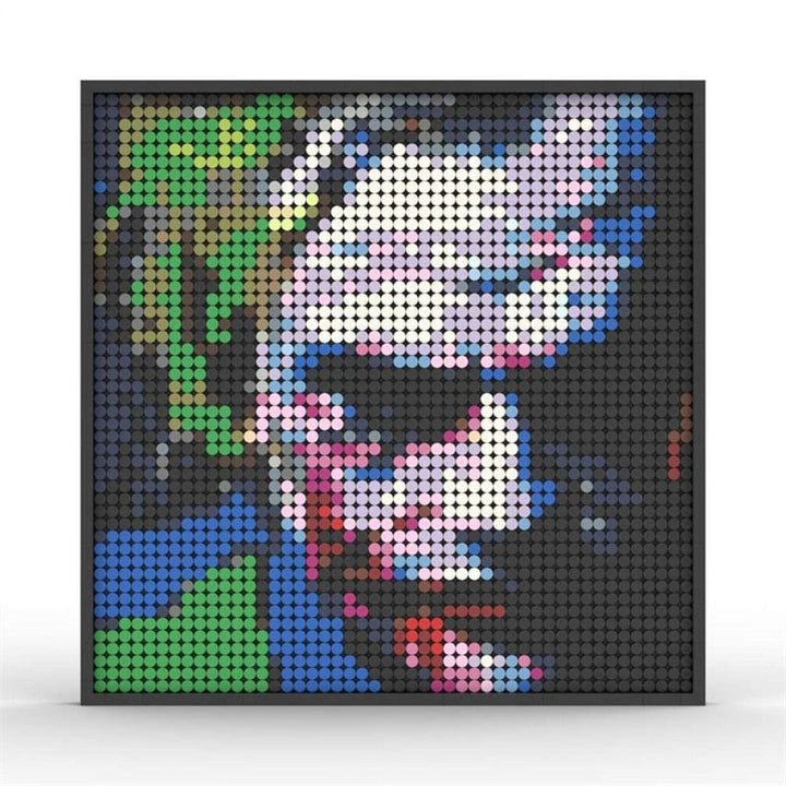 MOC NON LEGO Super Hero / Villain  Movie Pixel Art Mosaic Building Blocks Toys Bricks MOC Mural DIY Movie