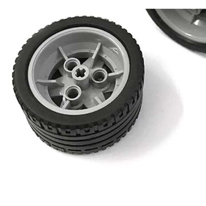 MOC NON LEGO Part: High-Tech Rims Ev3 24x7/ 43.2x22/56x28 mm wheel parts building block Toys Compatible 13971/44309/56908