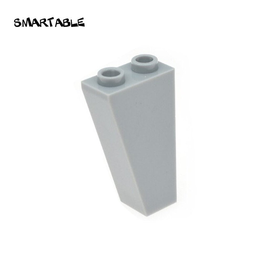 Smartable Slope Inverted 75 2x1x3 Building Blocks MOC Parts Toys For Kids Gift Compatible Major Brands City 2449 40pcs/lot Jurassic Bricks