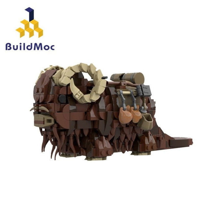 Star Movie Animal Tatooine-Bantha Mudhorn Monster Village Model Building Blocks Toys for Children Kids Toy Gifts Bantha Jurassic Bricks