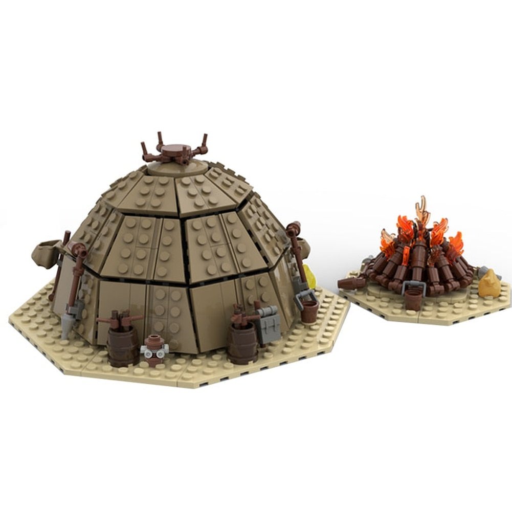 Star Movie Animal Tatooine-Bantha Mudhorn Monster Village Model Building Blocks Toys for Children Kids Toy Gifts Bantha Jurassic Bricks