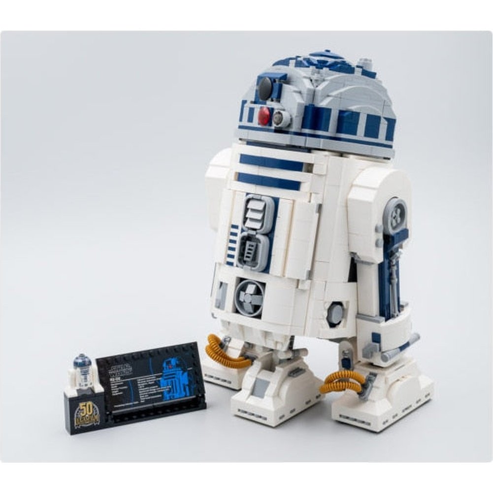 Star Plan Series 99914 R2-D2 The Robot Model Building Blocks 2127Pcs Bricks Toys Movie 75308 Kids Learning Toys Jurassic Bricks