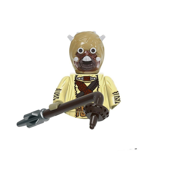 Star W Jar Jar Binks Chewbacca Tusken Raider Han Solo Building Blocks Jawas Leia Ewoks Amidala Gamorrean Star Brick Figure Toys Jurassic Bricks