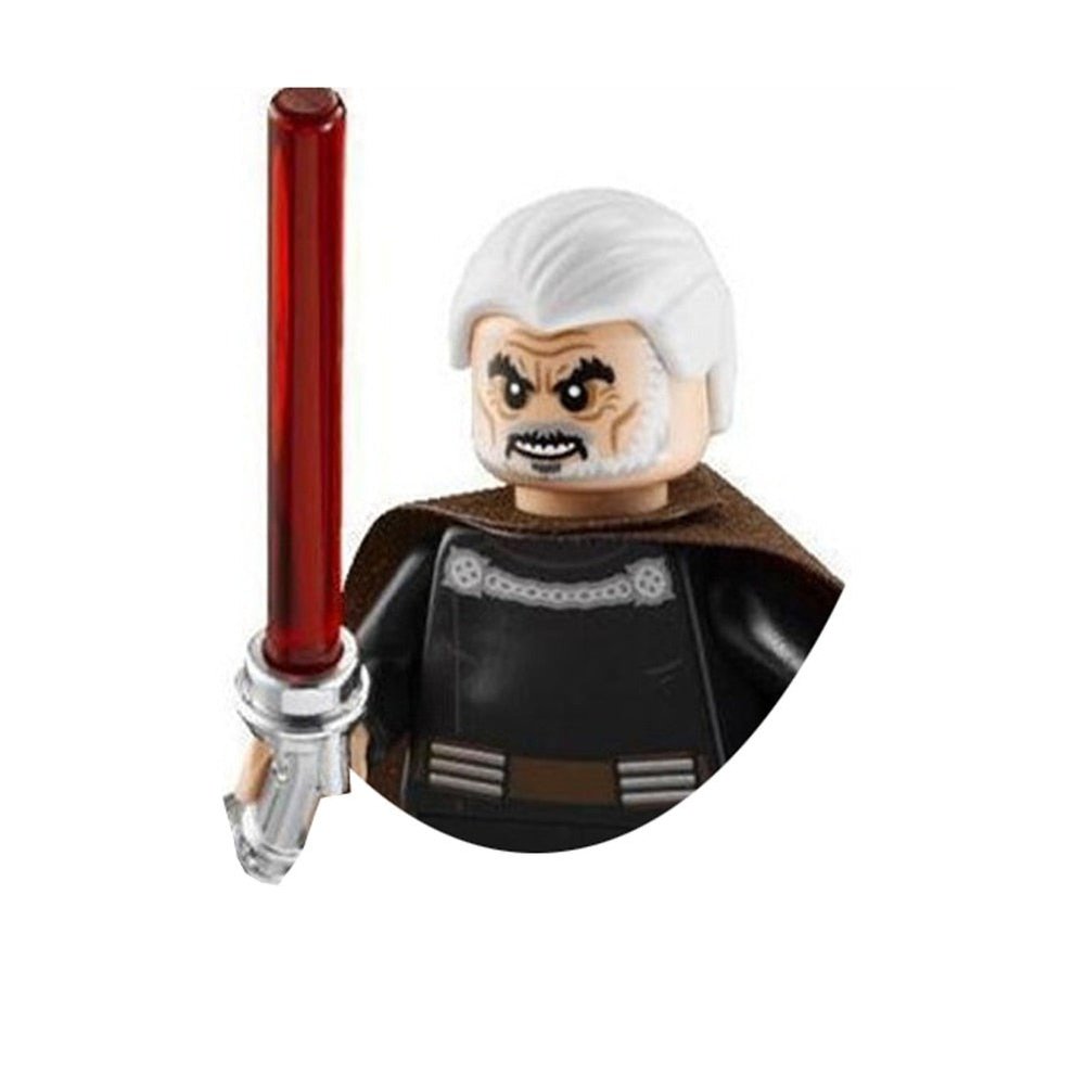 Star W Luke Skywalker Ahsoka Tano Building Block Yoda Obi-Wan Kenobi Sith Kylo Ren Count Dooku Starkiller Brick Figure Toy Jurassic Bricks