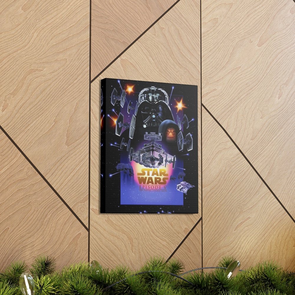 Star Wars Episode V LEGO Movie Wall Art Canvas Art With Backing. Jurassic Bricks